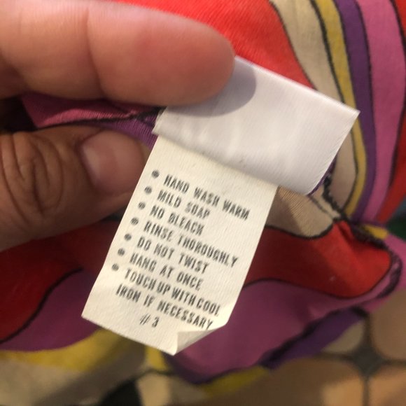 Vintage L.Magnin striped cotton openfront beach cover - Picture 6 of 10